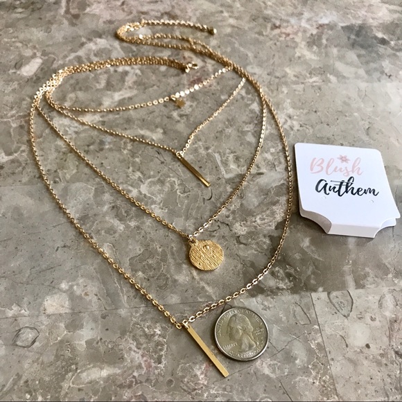 3 for $25⚡️multilayer star bar coin necklace - Picture 8 of 8